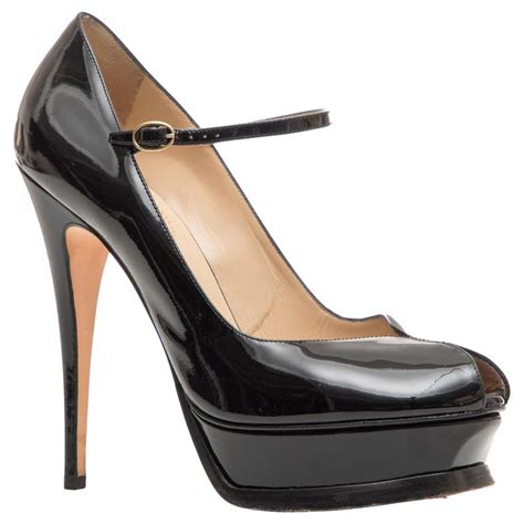 black satin flower yves saint laurent ysl pumps collection|ysl mules and pumps.